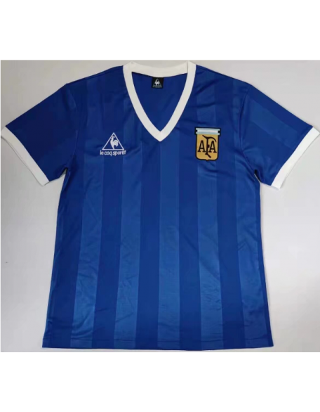 Maillot Argentina Extérieur 1986